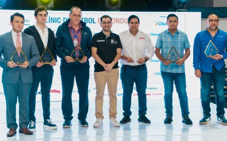 Diunsa clausura las Clinics de la Fundación Real Madrid en Tegucigalpa