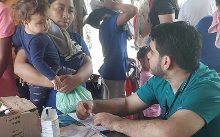 Brigada médica beneficia a pobladores de los Bajos de Choloma, Cortés