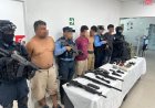 Presos quedan miembros de grupo delictivo organizado 'La Kleivona' capturados en El Progreso,  Yoro