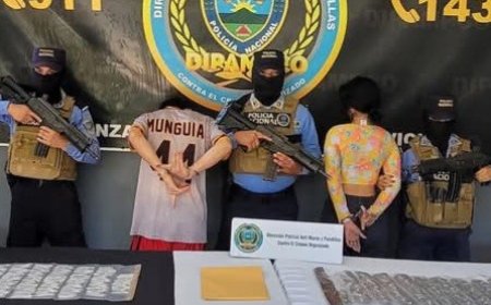 DIPAMPCO captura a supuestos miembros de la pandilla 18 en Choloma