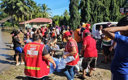 Alcaldia progreseña lleva ayuda a afectados por inundaciones en El Progreso, Yoro