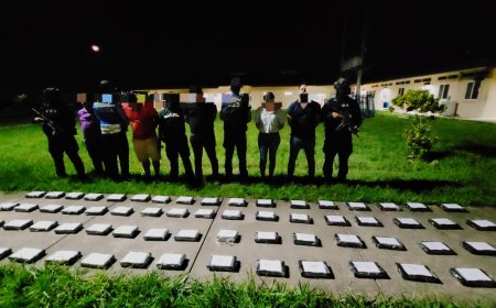 Mas de L15 millones es el valor de la cocaina incautada entre El Progreso y Tela