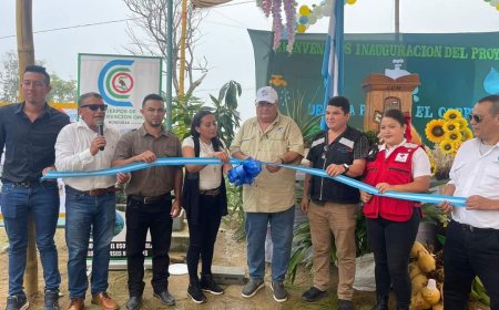 Municipalidad de Omoa, Cortés, inaugura proyecto de agua potable en El Corpus