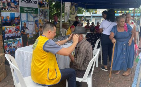 Azunosa, Funazucar, Cepudo, Club de Leones y la alcaldia dan salud a vecinos