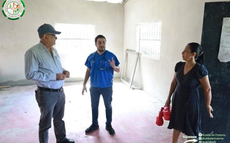 Remodelan centro de salud 'Linda Coello' en la colonia Magnolias, Choloma, Cortés.