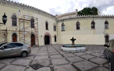 Después de varios años de abandono restauran la antigua Casa Presidencial