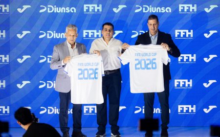 Diunsa y Joma las nuevas camisetas de la Selección Nacional de Honduras