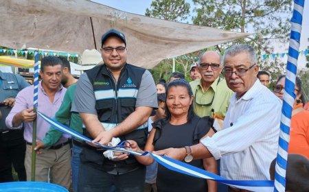 SANAA inaugura proyecto de agua en Comayagua