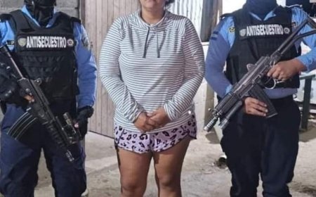 Mesera de Costa Rica fingio estar secuestrada en Comayagua, la hayaron con su amante