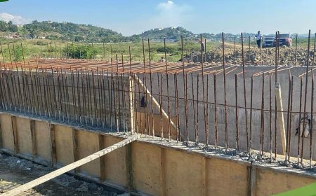 Construyen caja puente y via alterna para descongestionar el bulevar norte en Choloma