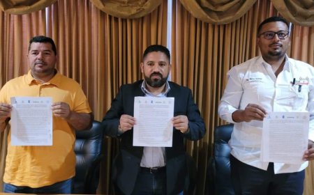 SANAA, alcaldia y emprendedores artesanos firman convenio de apoyo