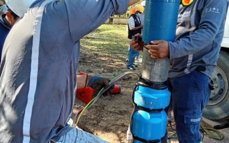 Medio millón de lempiras invierte el SANAA en pozo e instalación de equipo de bombeo en El Progreso