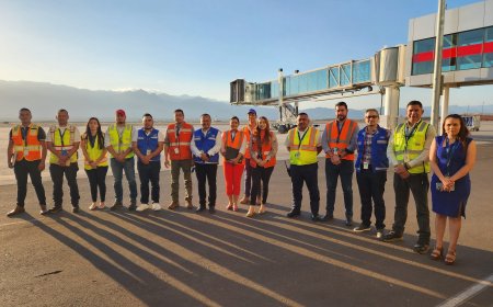 Preparan a equipo especializado de Palmerola Internacional Airport en atención de emergencia.