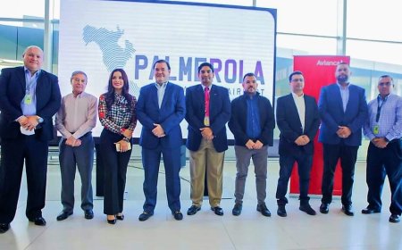 Cóctel por nueva ruta aérea entre Palmerola y Bogotá, Colombia