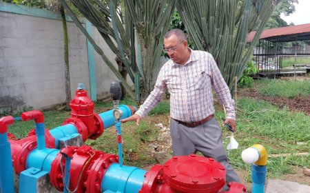 El SANAA optimiza equipo de bombeo y garantiza agua de calidad y permanente en 2023