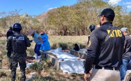Exhuman restos de líder de la tribu de Olanchito, Yoro