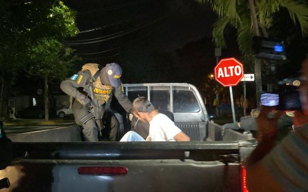 Por trafico de drogas capturan a dos pandilleros en El Progreso