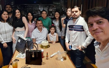 Fiesta de cumpleaños de Santiago Lara Gonzales en San Pedro Sula
