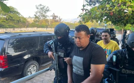 Capturados y pedidos en extradición por EEUU por distribución de fentanilo son llevados a la CSJ