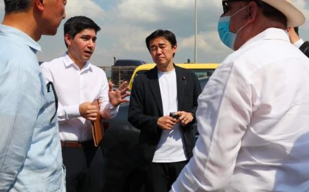 Delegación de Japón visita la Empresa Nacional Portuaria