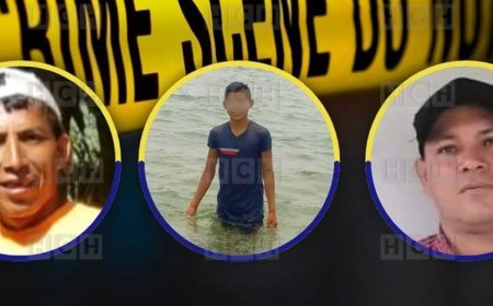 Asesinan a padre e hijo y a dos hombres mas en San Esteban, Olancho.