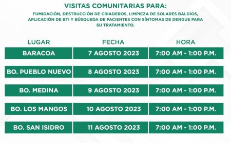 Puerto Cortés le declara la guerra al dengue con el 'Dia D'