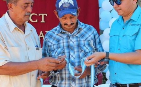 Inauguran proyecto de agua potable en San Antonio de Cortés