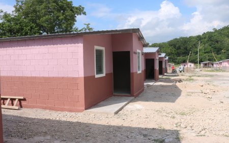 Entregan viviendas a familias pobres de Villanueva, Cortés.