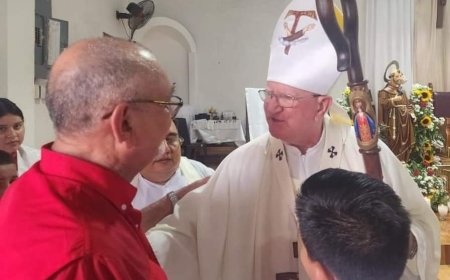 Pobladores de la Jutosa, Choloma, Cortés, celebran su feria patronal.