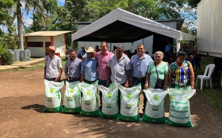 Con bono agrícola buscan mejorar cosechas en Santa Cruz de Yojoa.