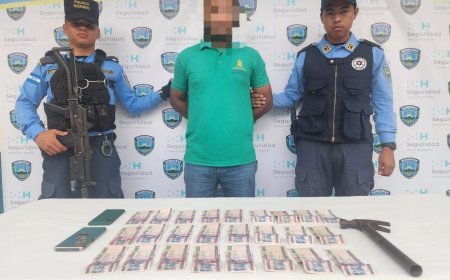 Capturan a sujeto que habría asesinado a su tia en aldea Ayapa, Yoro, Yoro.