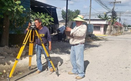 Avanzan proyectos de pavimemtación en varios sectores de Choloma