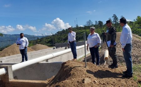 Ultiman detalles para la culminación del nuevo proyecto de agua potable para la ciudad de Yoro, Yoro