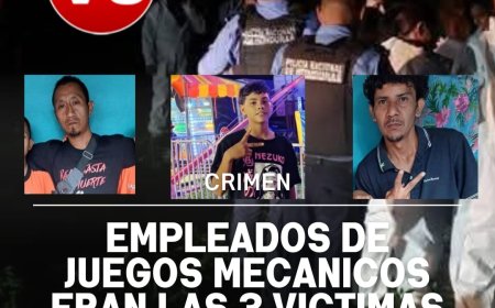 Empleados de juegos mecánicos eran los asesinados ayer por la noche en San Pedro Sula