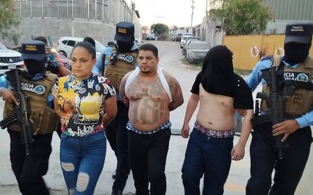 Capturan a pandilleros en Tegucigalpa
