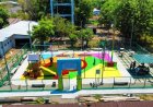 Colonia 15 de Septiembre de San Manuel, Cortés, inaugura parque infantil.
