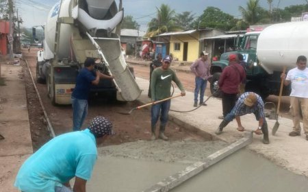 Dos Caminos, Villanueva, Cortés, avanza a paso firme en su desarrollo