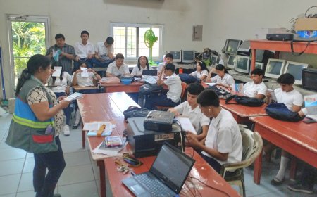 Enseñan a estudiantes de El Progreso y Santa Rita, Yoro, como ahorrar energía eléctrica