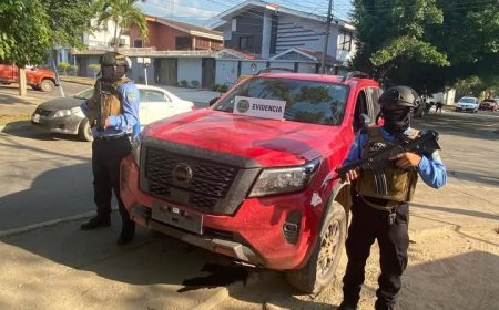 Capturan a 5 miembros de peligrosa banda criminal en Yoro, Yoro.