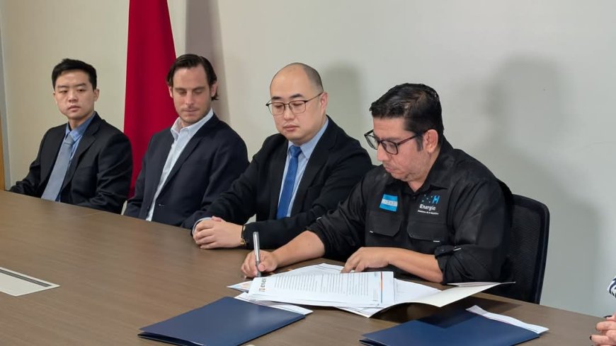 Licitan y dan orden de inicio de sistema de almacenamiento de energía en Honduras
