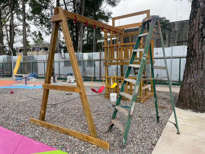 Peña Blanca de Santa Cruz de Yojoa tendrá parque infantil.