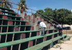 Remodelan graderia del estadio municipal  de Choloma