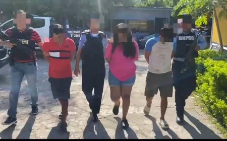 Capturan a una mujer y dos hombres por agredir a policias en San Lorenzo, Valle