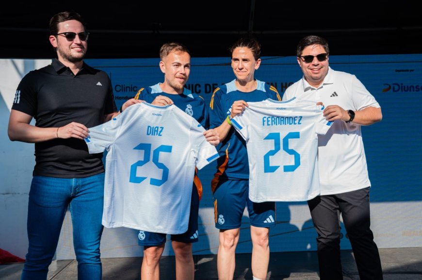 #Deportes: Diunsa cierra con éxito los Clinics de la Fundación Real Madrid en San Pedro Sula, Honduras