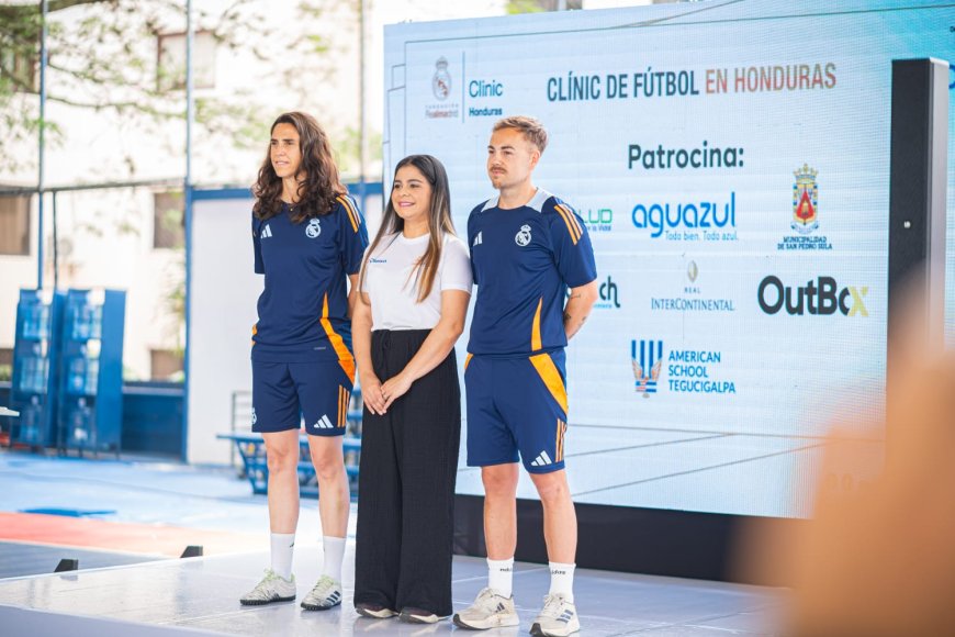 HONDURAS: Diunsa inaugura Los Clinics de La Fundación Real Madrid en Tegucigalpa