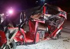 Un muerto y cuatro heridos graves deja fatal accidente en la CA-5 en Taulabe, Comayagua.