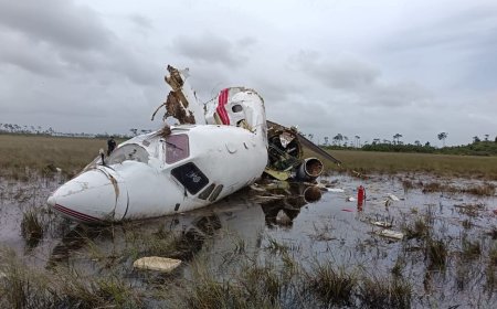 NARCOTRAFICO: Jet ejecutivo  se estrella en Gracias a Dios, Honduras