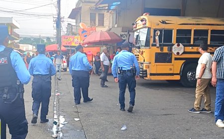Policia "peina" zonas comerciales y carreteras para prevenir el crimen en El Progreso y alrededores.
