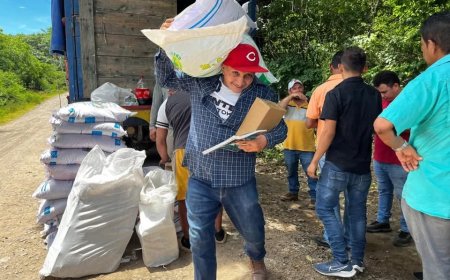 Productores de Nacaome, Valle, reciben el bono productivo.