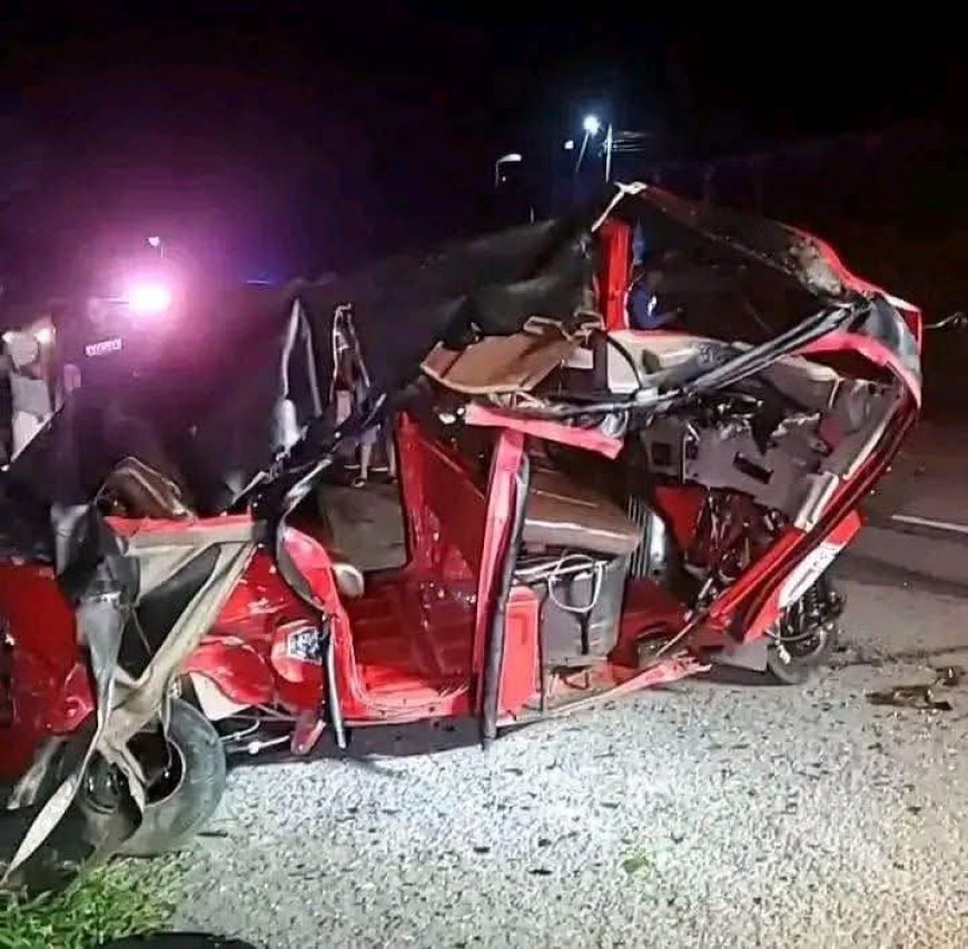 Un muerto y cuatro heridos graves deja fatal accidente en la CA-5 en Taulabe, Comayagua.